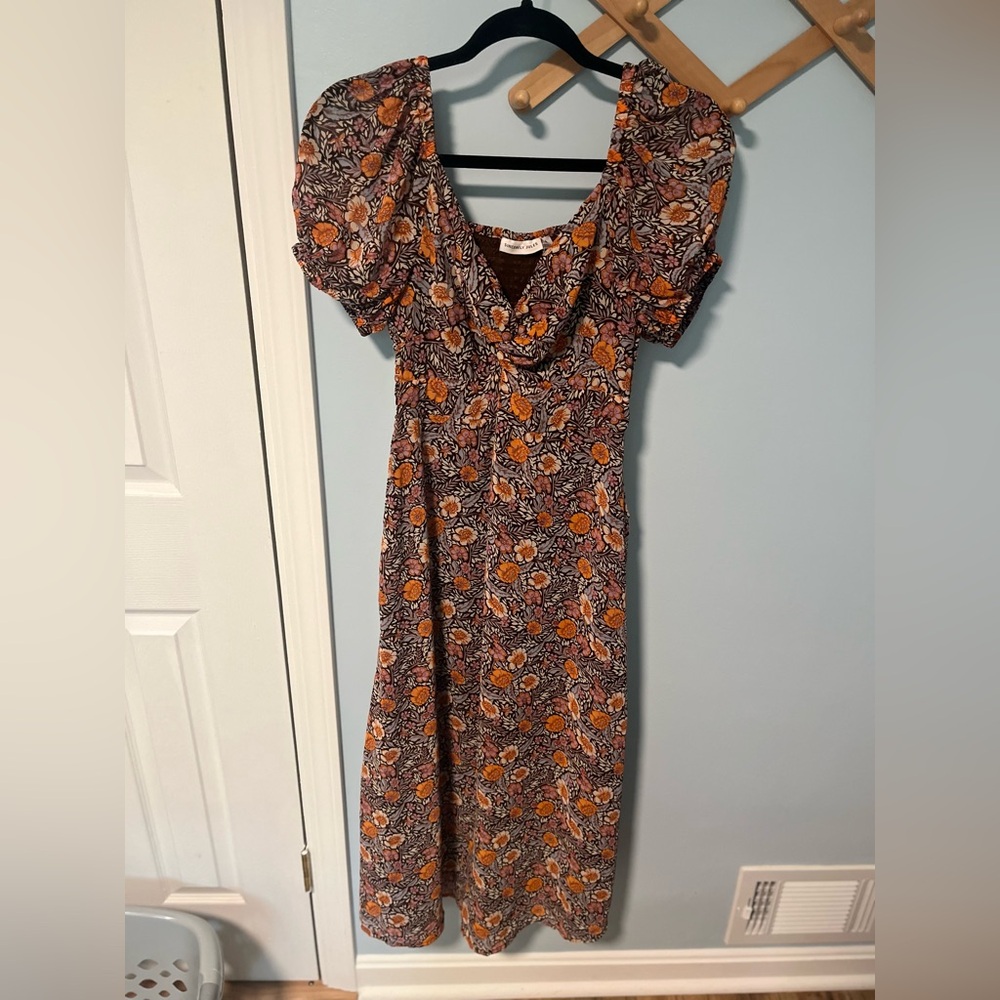 Sincerely Jules Floral Midi Dress